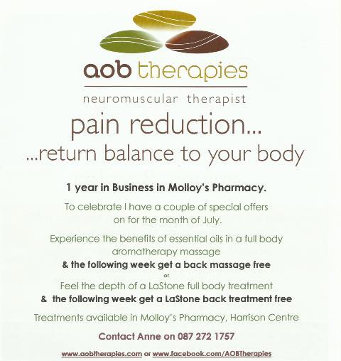 July Special Offers - Massage Treatments